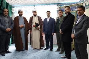 افتتاح نمازخانه شرکت سیناریل پارس توسط مدیرعامل هلدینگ پایاترابرسینا 