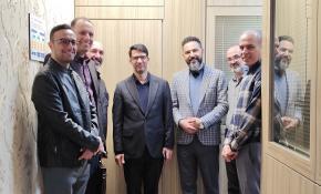 بازدید جناب آقای دکتر ایلاتی مدیر عامل محترم هلدینگ پایا ترابر سینا از شرکت سینا ریل پارس