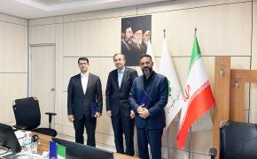 تقدیر مدیرعامل هلدینگ پایا ترابر سینا از مدیرعامل شرکت سینا ریل پارس